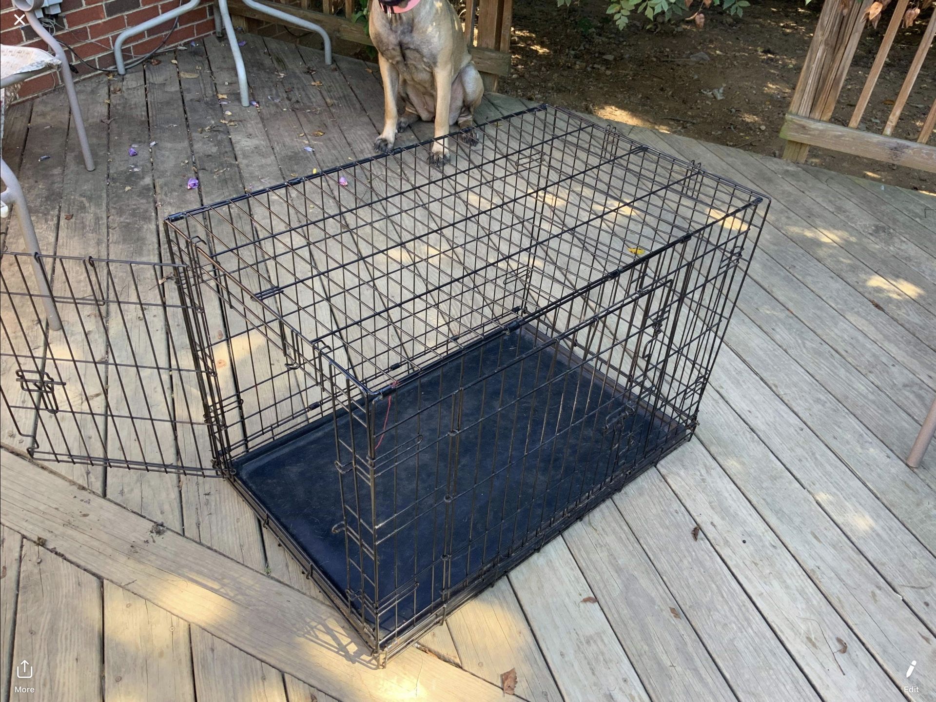 X large dog crate cage