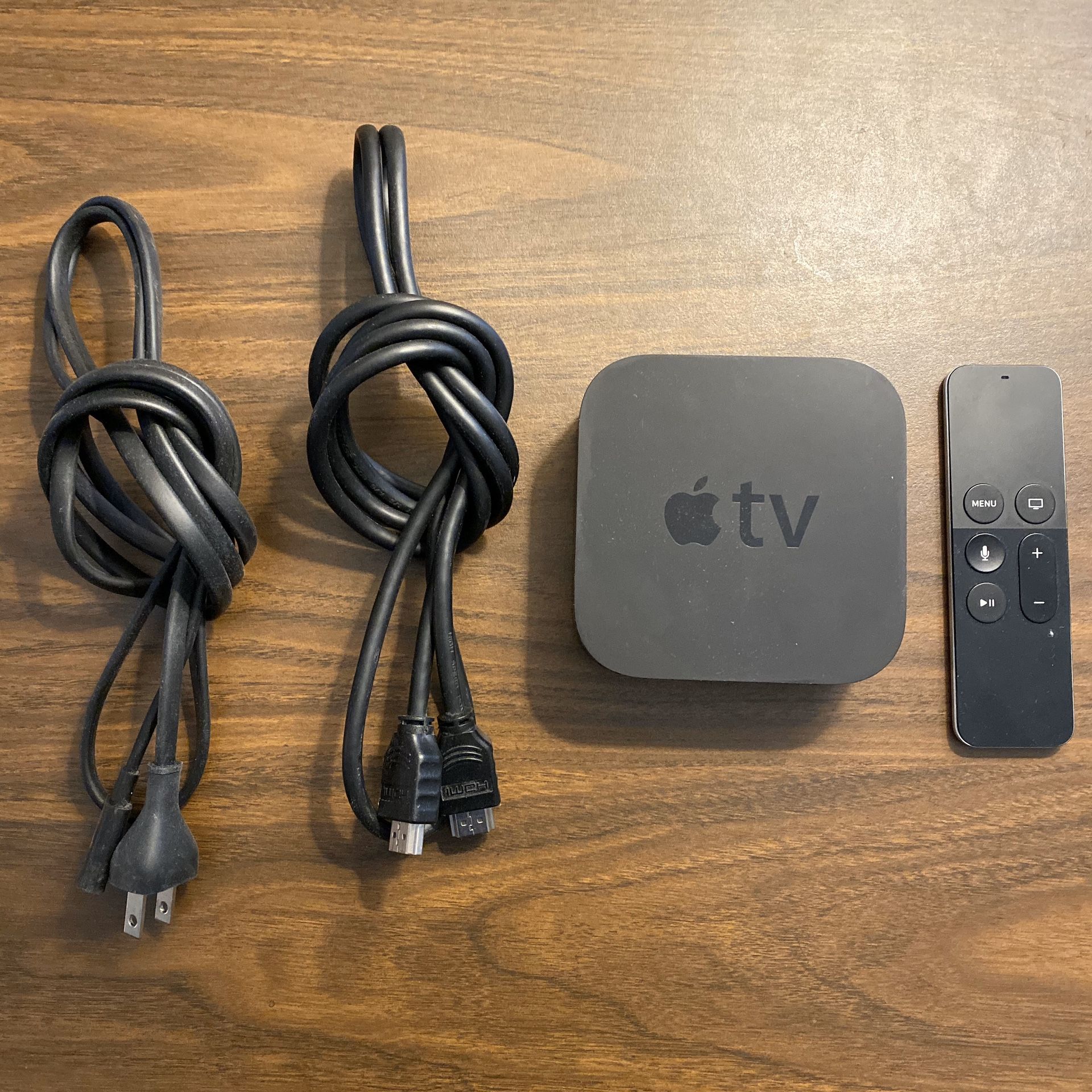 Apple TV fourth generation 32gb perfect with Siri remote hdmi cable and power great!