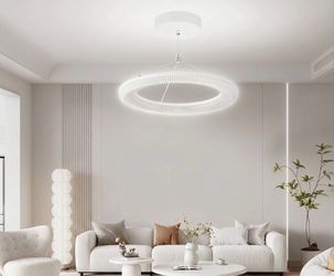 Modern Minimalist LED Ring Pendant Light