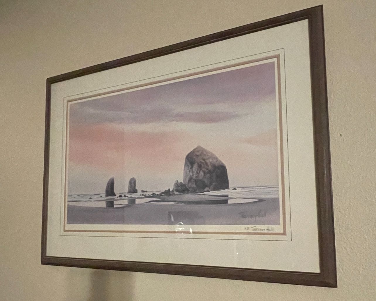 Haystack Rock Painting