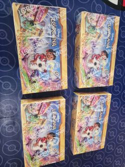Sealed Lorcana Hyperia City Booster boxes 24pks $200