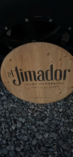 El Jimador Tequila Wooden Oval Sign