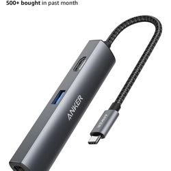 Anker USB C Hub Adapter, 5-in-1 USB C Adapter
