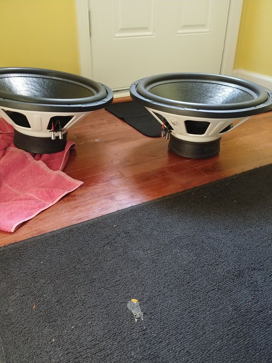 CT sounds tropo 18 inch subs
