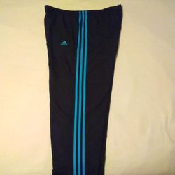 Adidas Pants Track Pants Womens Medium M 30" L Running Workout Exercise Fitness