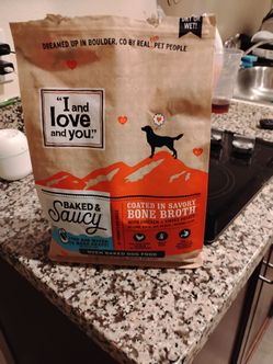 I love you dog food