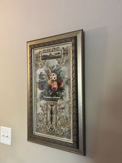 Vintage Flower Wall Art