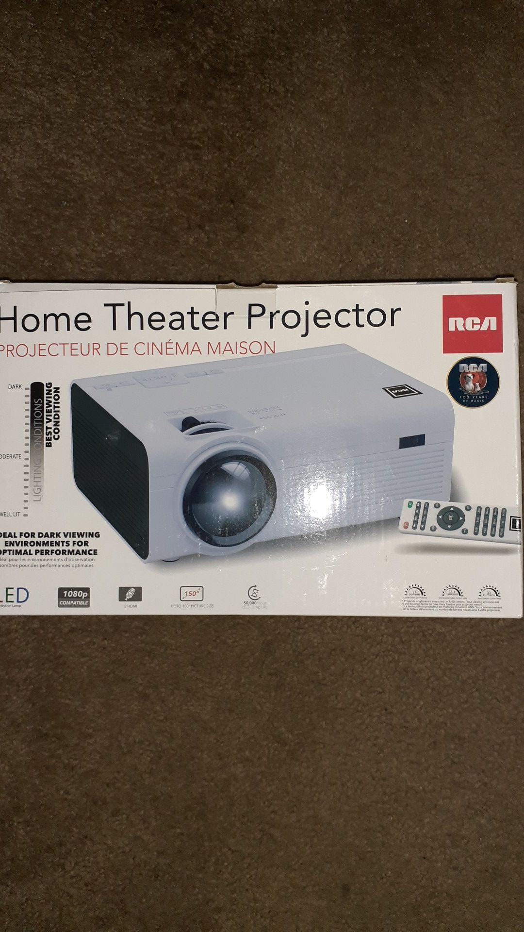 Home Projector RCA