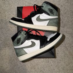 Jordan 1 High Clay Green Color