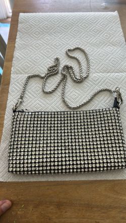Diamond lil clutch string purse