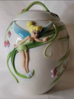 Disney Tinkerbell Cookie Jar New