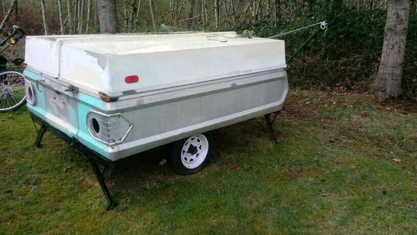 1960-1970 apache tent trailer