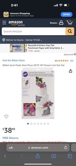 New Wilton Gum Paste Cut Out Set