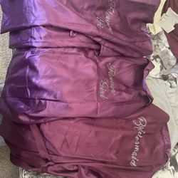 Bridesmaid And Flower Girl Robes 