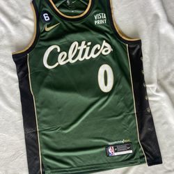 Jersey Basketball NBA Celtics Boston Playera Camiseta Tatum Size L