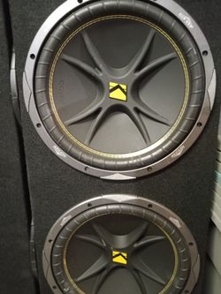 2 12 Kicker Speakers