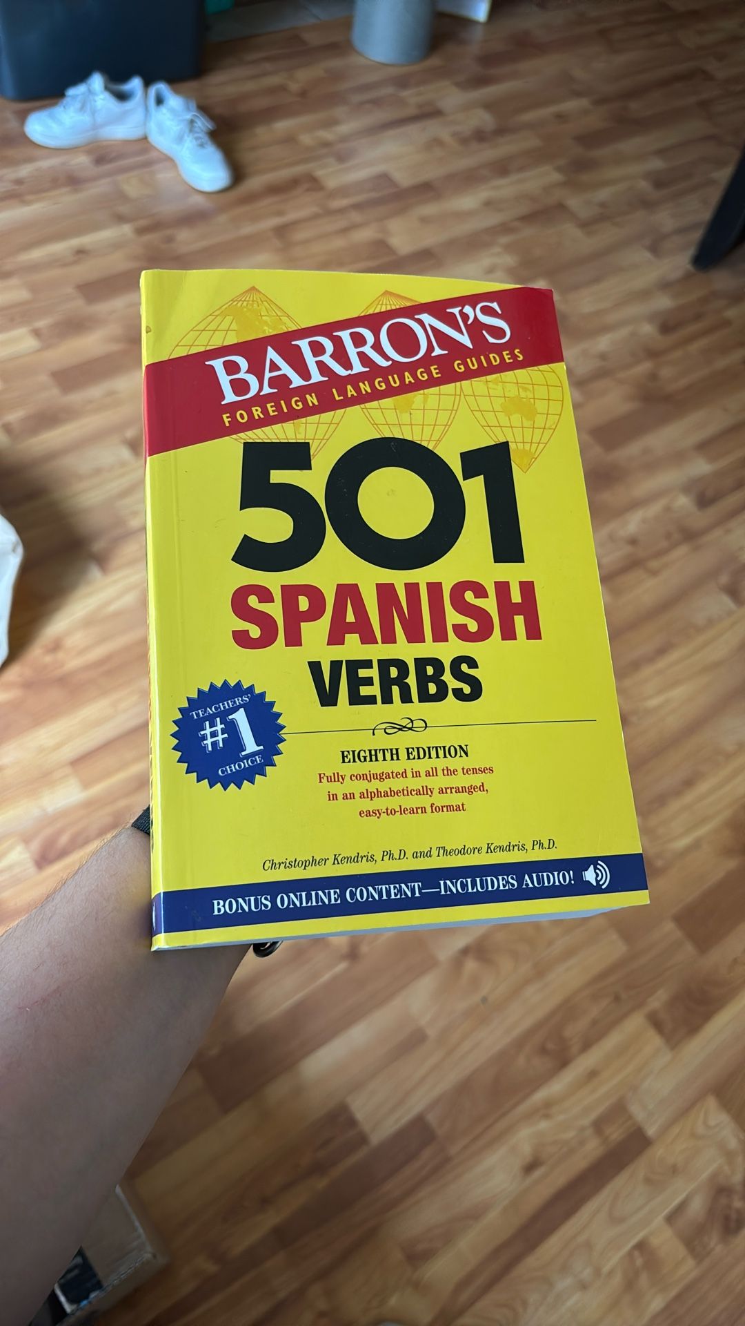 Barron’s 501 Spanish Verbs 8th Edition 