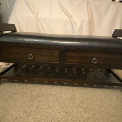 Sitting Bench with drawers 