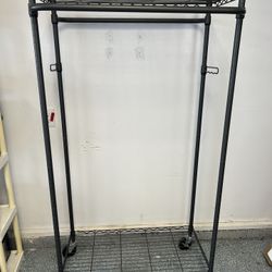 Heavy Duty Rolling Clothing Rack