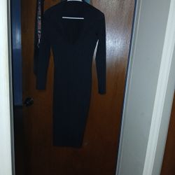 Black Boohoo Dress