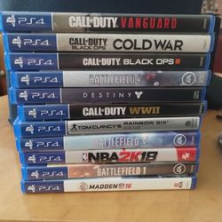 Play Station 4 Games