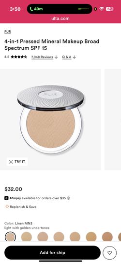 Pur Pressed Mineral Makeup