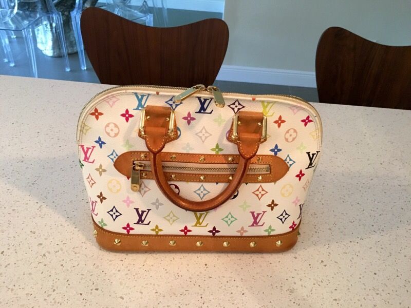 Authentic Louis Vuitton Multicolor Alma