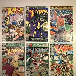 X-MEN #143 #150, #151, #152, Annual #5 X-MEN Adventures #1 