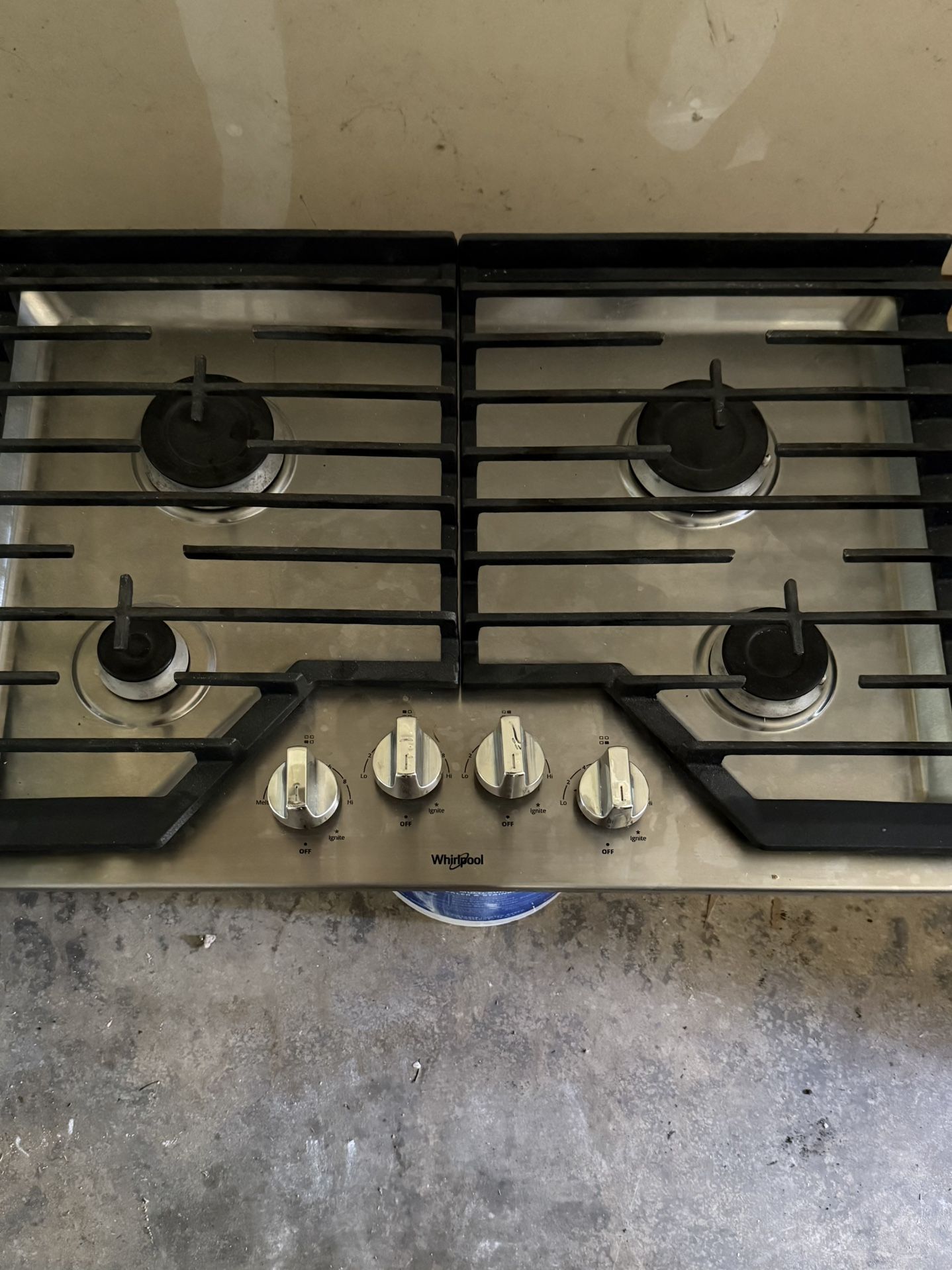 30 Inch Gas Whirlpool Cooktop