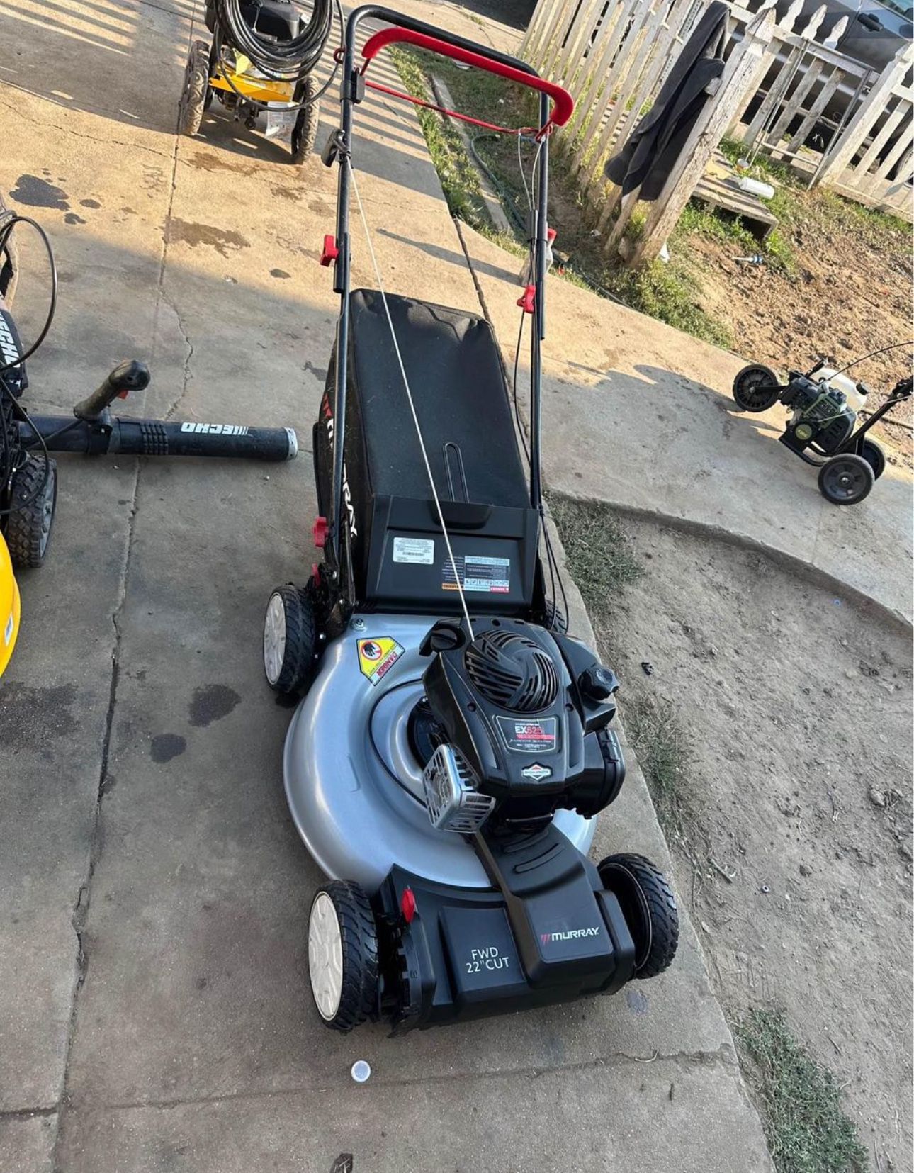 Self Propelled Lawn Murray Hp Lawn Mower Murray 22 140 Cc Briggs