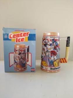 BUDWEISER CENTER ICE STEIN 1993 LIMITED EDITION w/ ORIGINAL BOX