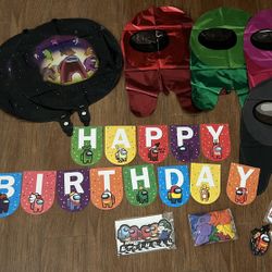 A-mong Us Game Birthday Party Pack