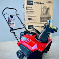 Brand new in box Toro Power Clear 21-in Single-stage Self-propelled Gas Snow Blower