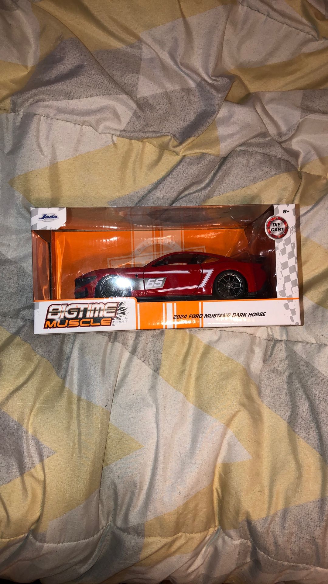 2024 Ford Mustang Dark Horse Toy Car (NEW) 