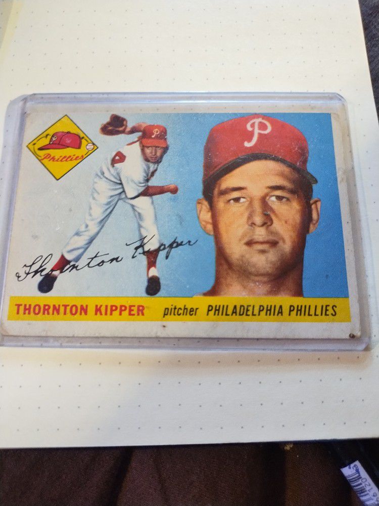 Phillies Thornton Kipper Baseball Card