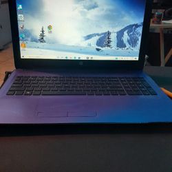 Purple HP Notebook 15