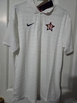 Houston Astros M Nike Dri-fit Polo $80 Retail