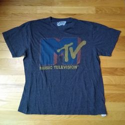 Retro Graphic MTV T-Shirt Size Adult Large