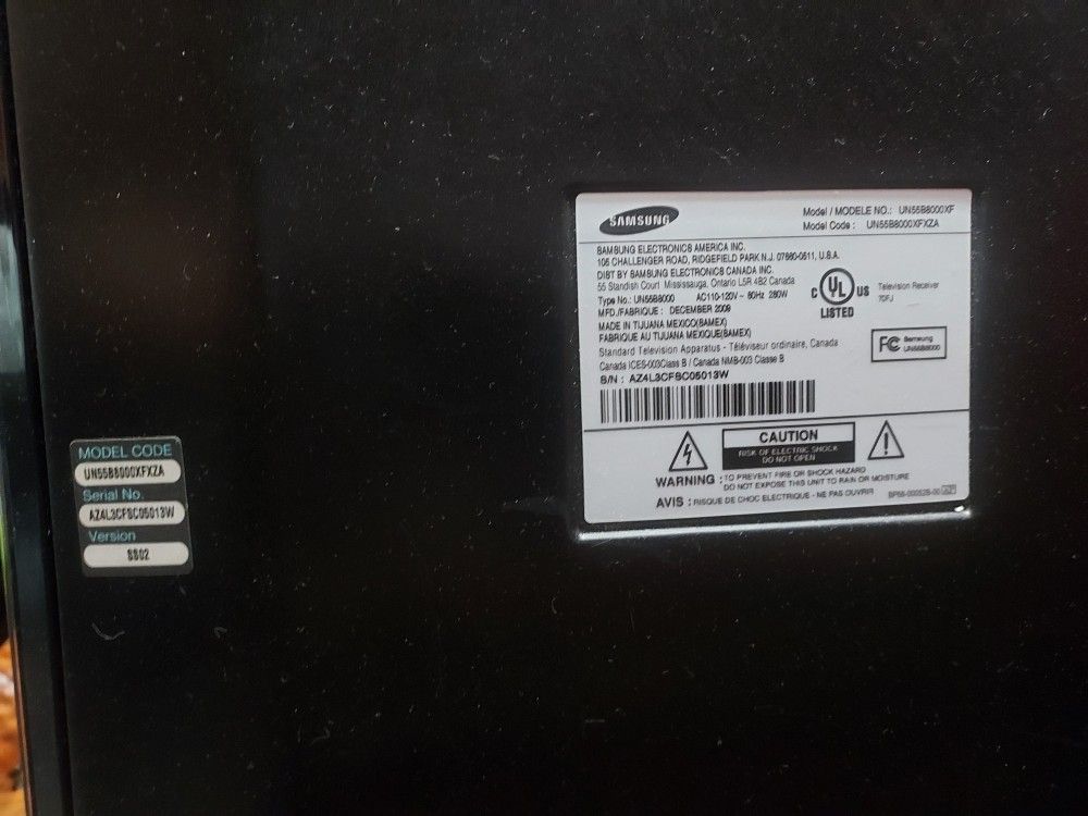 55" SAMSUNG TV