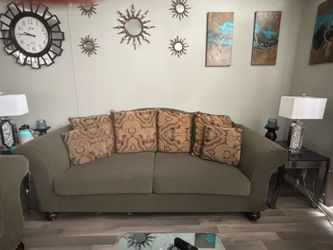 Sofa and loveseat