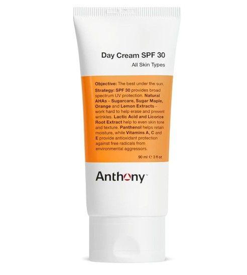 Anthony Day Cream SPF 30 Men’s Face Moisturizer with Sunscreen – Anti-aging Face Lotion and Broad-Spectrum Sunblock – Lightweight, Non-Comedogenic For