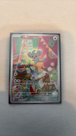 Pokémon Minccino 182/162 Scarlet & Violet Temporal Forces