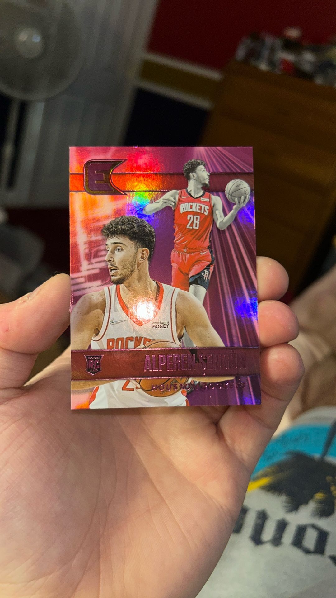 2021-22 Panini Chronicles Pink Alperen Sengun #313 RC Houston Rockets