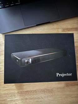 📌 Title: Portable AEHR Android Smart Projector – WiFi, HDMI, LED, Rechargeable
