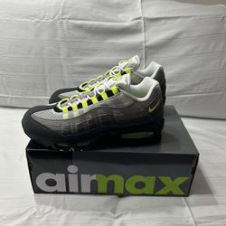 Nike Air Max 95 OG Neon Green sneakers(2026) size 10