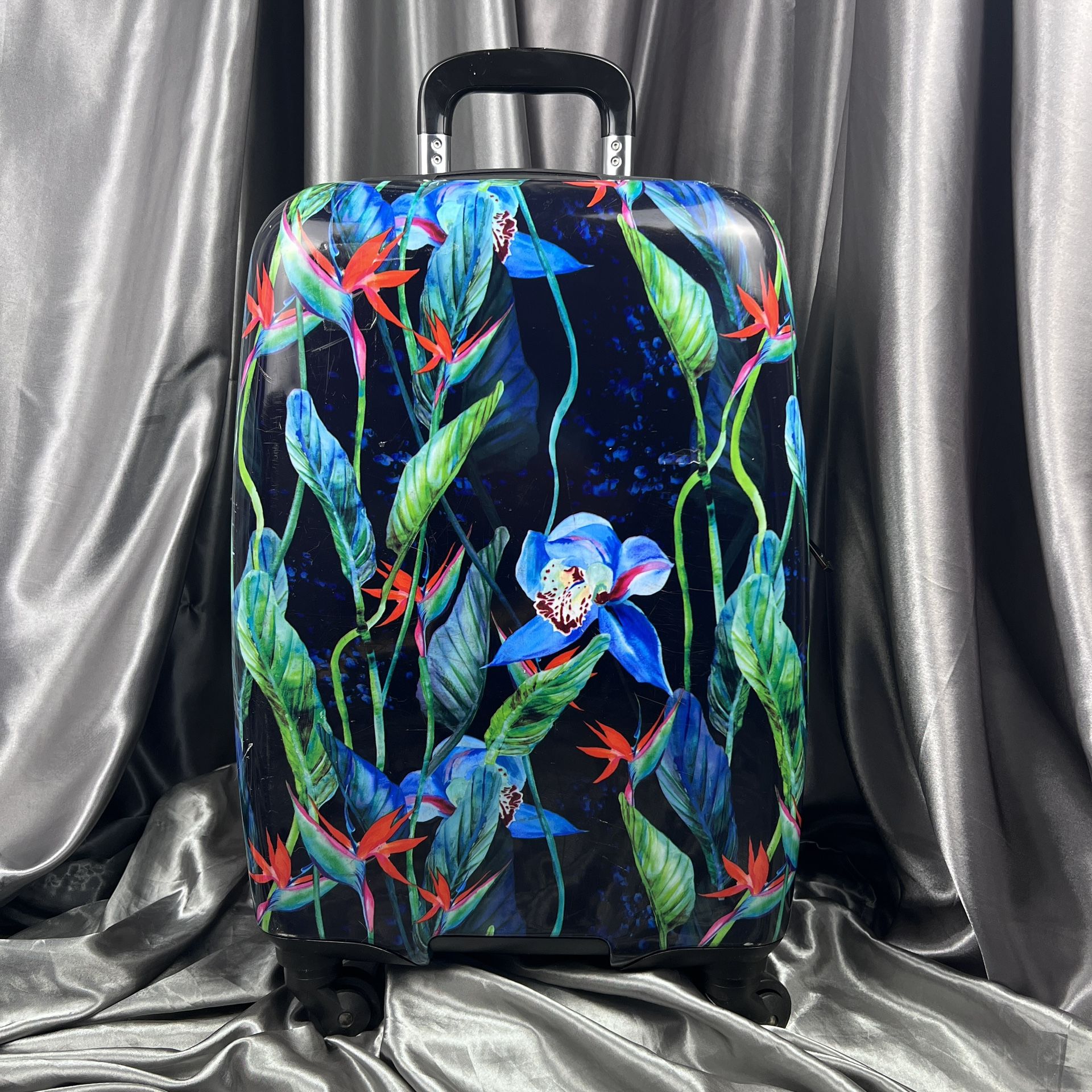 Aimee Kestenberg Tropical 18 Suitcase Hardside Spinner Upright