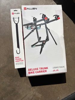 Allen Bike Carrier for 2 bikes and Bike Frame Adapter