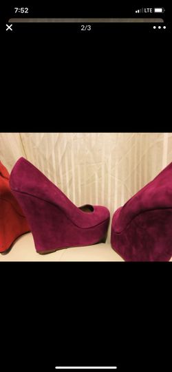 Steve Madden wedge shoes