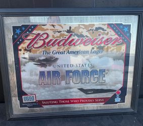 Anheuser-Busch Air Force sign
