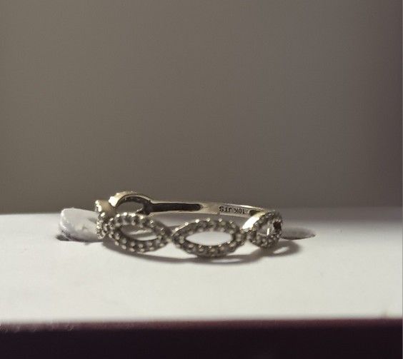 10k Gold Diamond Accent Ring